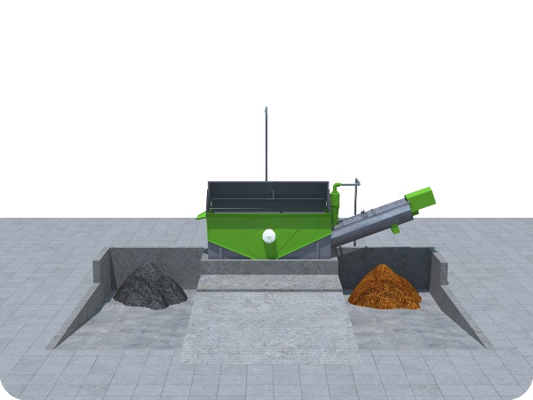 JZF60 Vibrating Concrete Reclaimer (Eccentric Shaft Type)