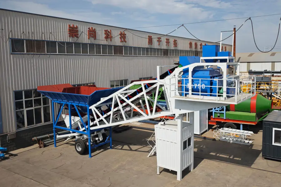 JJHM35 Mobile Concrete Batching Plant