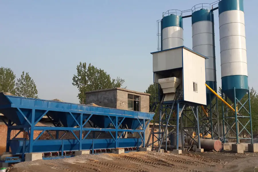 JJHS60 Stationary Concrete Batching Plant