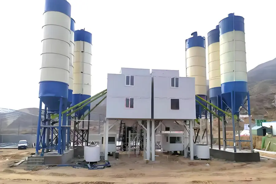 JJHS60 Stationary Concrete Batching Plant